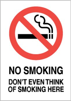 No smoking